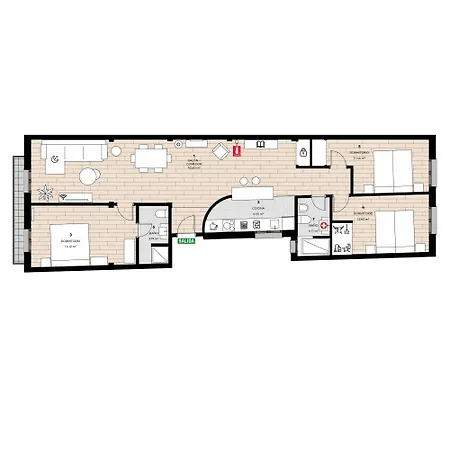 Appartement Casco Viejo Bilbao